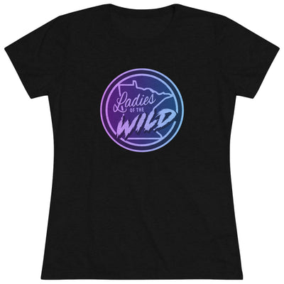 Ladies Of The Wild Gradient Colors Women's Triblend T-Shirt