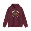 Maroon 20 Minnesota Hockey Number Arch Design Unisex Hooded Sweatshirt