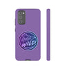 Ladies Of The Wild Gradient Colors Tough Phone Case In Purple