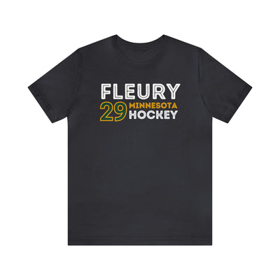 Marc-Andre Fleury T-Shirt 29 Minnesota Hockey Grafitti Wall Design Unisex