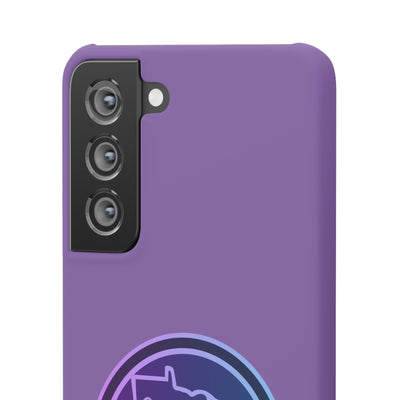 Ladies Of The Wild Gradient Colors Snap Phone Case In Purple