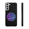 Ladies Of The Wild Gradient Colors Snap Phone Case In Black