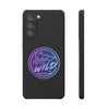 Ladies Of The Wild Gradient Colors Snap Phone Case In Black