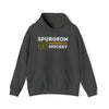 Spurgeon 46 Minnesota Hockey Grafitti Wall Design Unisex Hooded Sweatshirt