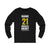 Duhaime 21 Minnesota Hockey Gold Vertical Design Unisex Jersey Long Sleeve Shirt