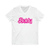 Boldy V-Neck Barbie Shirt