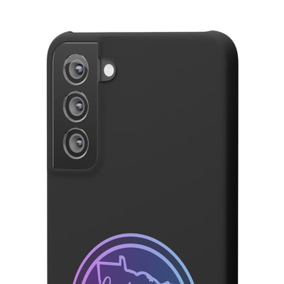 Ladies Of The Wild Gradient Colors Snap Phone Case In Black