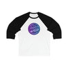 Ladies Of The Wild Gradient Color Unisex 3/4 Sleeve Raglan Baseball Shirt