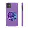 Ladies Of The Wild Gradient Colors Snap Phone Case In Purple