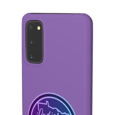 Ladies Of The Wild Gradient Colors Snap Phone Case In Purple