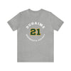 Duhaime 21 Minnesota Hockey Number Arch Design Unisex T-Shirt