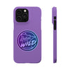 Ladies Of The Wild Gradient Colors Snap Phone Case In Purple