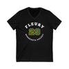 Fleury 29 Minnesota Hockey Number Arch Design Unisex V-Neck Tee