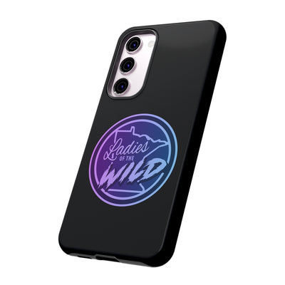 Ladies Of The Wild Gradient Colors Tough Phone Case In Black