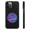 Ladies Of The Wild Gradient Colors Snap Phone Case In Black