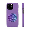 Ladies Of The Wild Gradient Colors Snap Phone Case In Purple