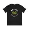 Maroon 20 Minnesota Hockey Number Arch Design Unisex T-Shirt