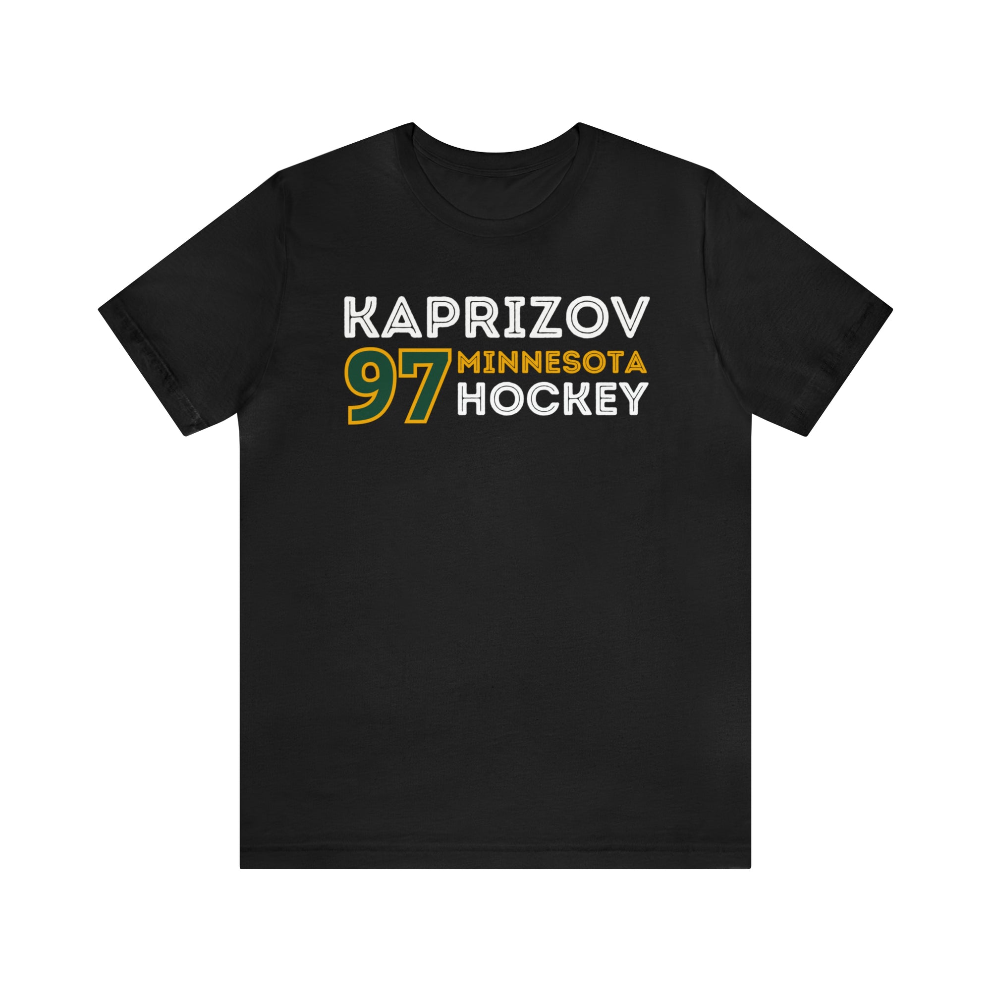 Kaprizov 97 Minnesota Hockey Unisex Jersey Tee - Minnesota Teams Shop