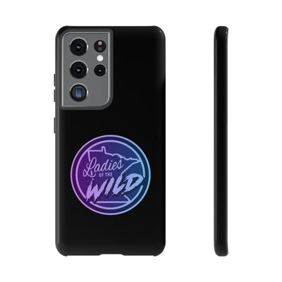 Ladies Of The Wild Gradient Colors Tough Phone Case In Black