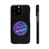 Ladies Of The Wild Gradient Colors Snap Phone Case In Black