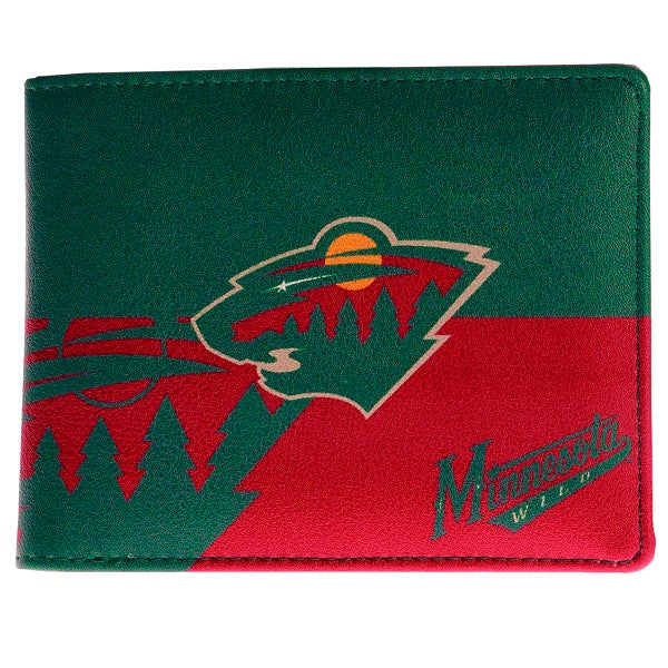 Minnesota Wild Bi Fold Wallet