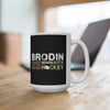 Brodin 25 Minnesota Hockey Ceramic Coffee Mug In Black, 15oz