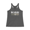 Rossi 23 Minnesota Hockey Women's Tri-Blend Racerback Tank Top