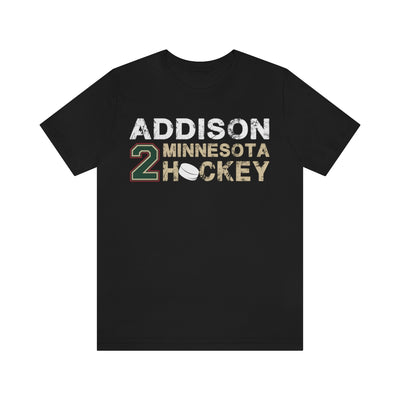 Addison 2 Minnesota Hockey Unisex Jersey Tee