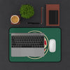 Ladies Of The Wild Desk Mat In Forest Green