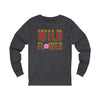 "Wild Flower" Unisex Jersey Long Sleeve Shirt