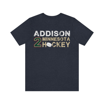 Addison 2 Minnesota Hockey Unisex Jersey Tee