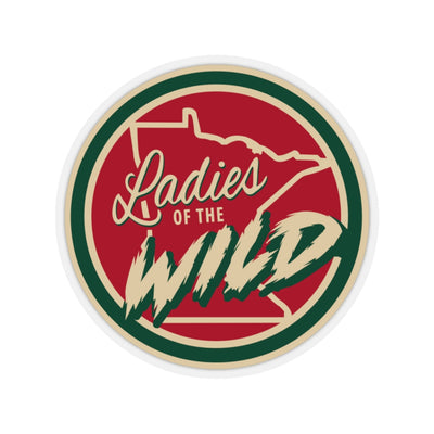 Ladies Of The Wild Group Logo Kiss-Cut Stickers