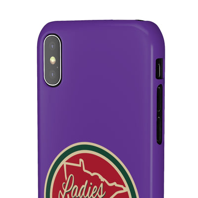 Ladies Of The Wild Snap Phone Cases In Purple