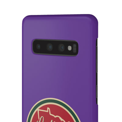 Ladies Of The Wild Snap Phone Cases In Purple