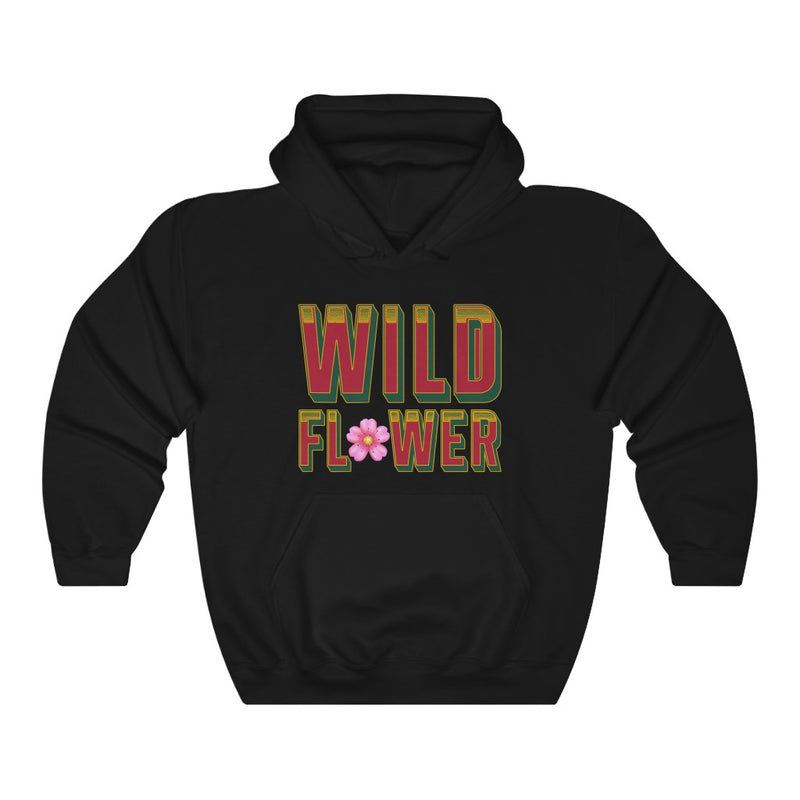 "Wild Flower" Unisex Hooded Sweatshirt
