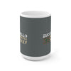 Zuccarello 36 Minnesota Hockey Ceramic Coffee Mug In Gray, 15oz