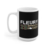 Fleury 29 Minnesota Hockey Ceramic Coffee Mug In Black, 15oz