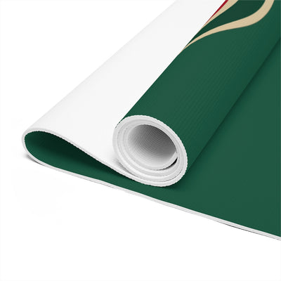 Ladies Of The Wild Foam Yoga Mat In Forest Green