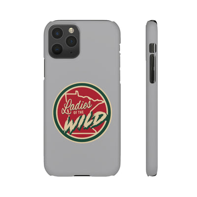 Ladies Of The Wild Snap Phone Cases In Gray