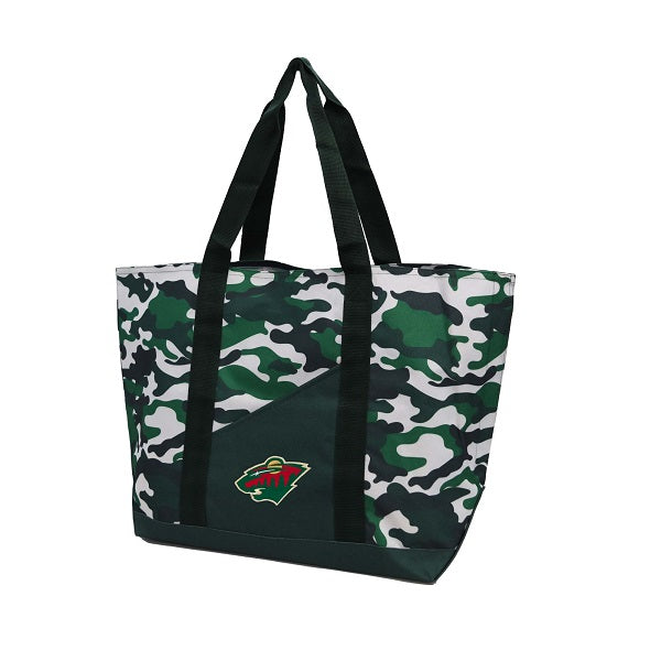 Minnesota Wild Super Duty Camo Tote Bag