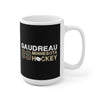 Gaudreau 89 Minnesota Hockey Ceramic Coffee Mug In Black, 15oz