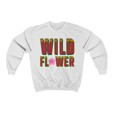 "Wild Flower" Unisex Fit Crewneck Sweatshirt