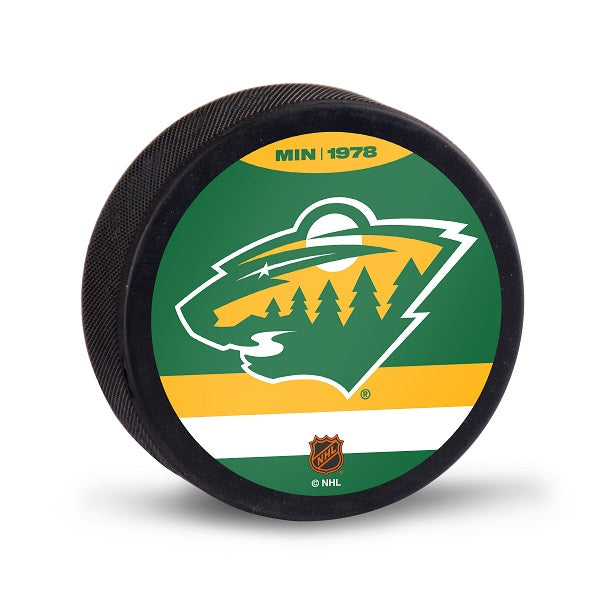 Minnesota Wild Special Edition Hockey Puck