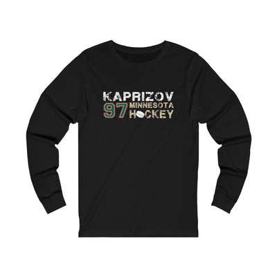Kaprizov 97 Minnesota Hockey Unisex Jersey Long Sleeve Shirt