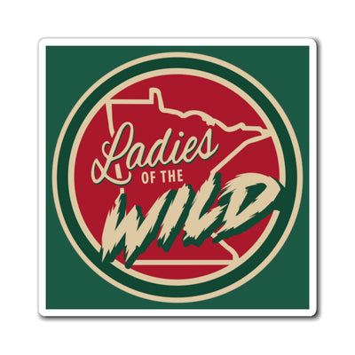 Ladies Of The Wild Multi-Use Magnets In Forest Green