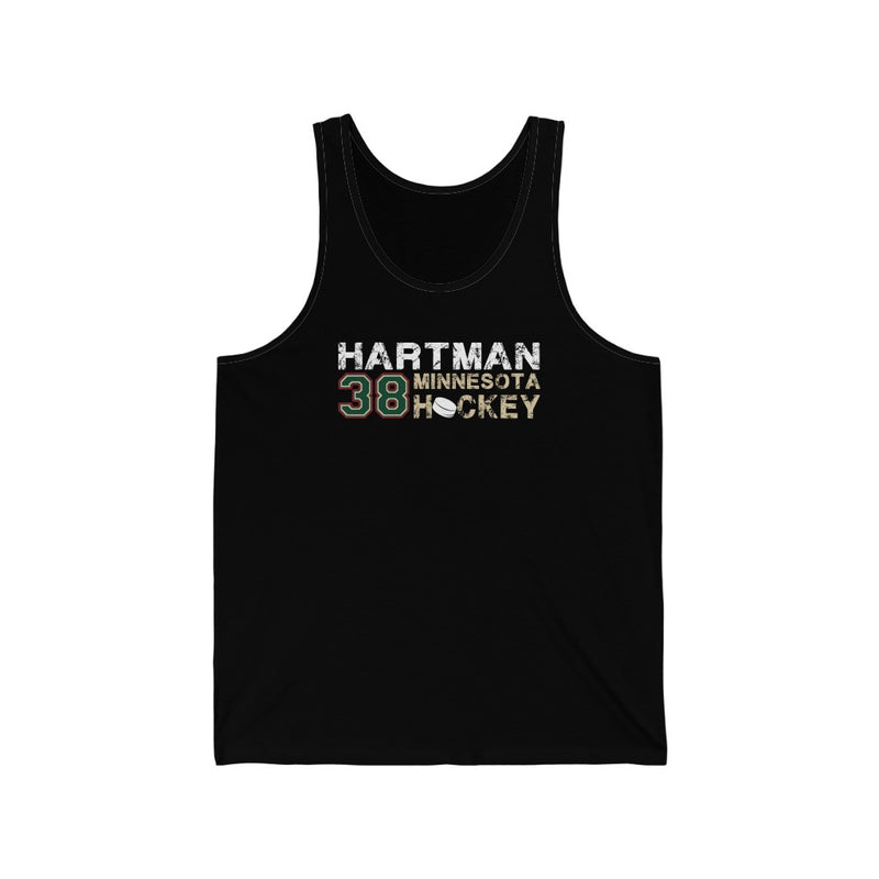 Hartman 38 Minnesota Hockey Unisex Jersey Tank Top