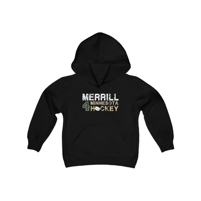 Merrill 4 Minnesota Hockey Youth Hooded Sweatshirt