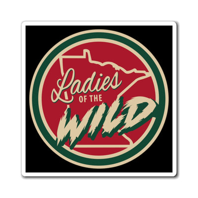 Ladies Of The Wild Multi-Use Magnets In Black