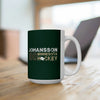 Johansson 90 Minnesota Hockey Ceramic Coffee Mug In Forest Green, 15oz