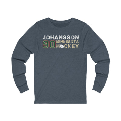 Johansson 90 Minnesota Hockey Unisex Jersey Long Sleeve Shirt